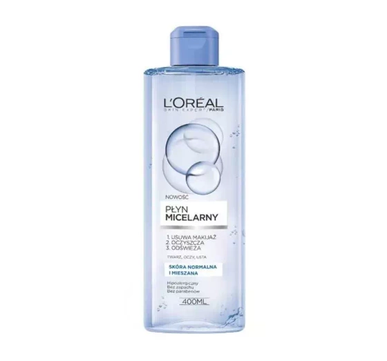 L'Oréal Paris Skin Expert płyn micelarny skóra normalna i mieszana 400 ml