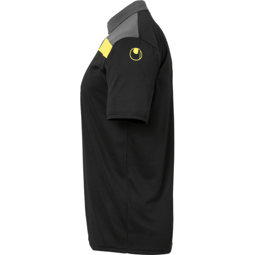  Camisa Pólo Offense 23 Preto/antracita/lima Amar Uhlsport