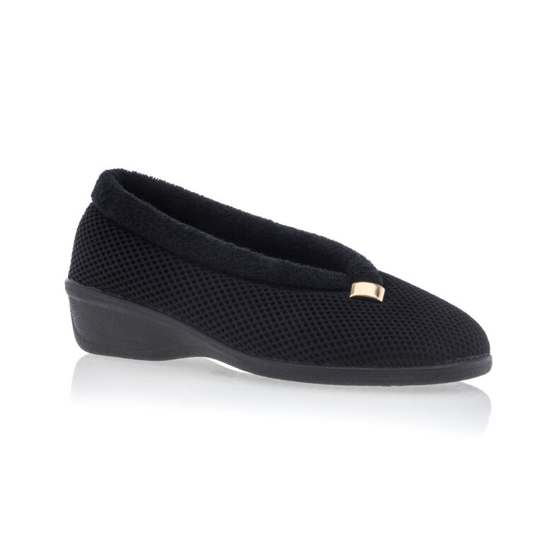 Pantofole nere da donna