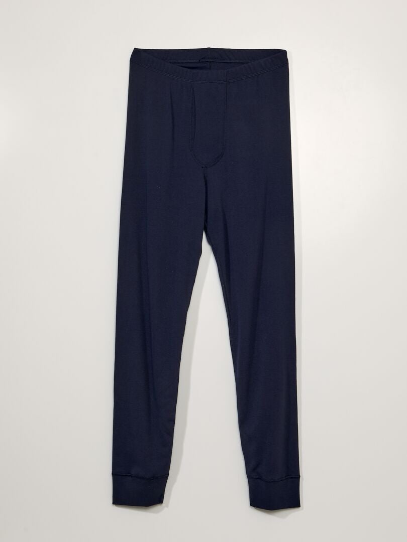 Mallas largas termolácticas 'Damart' Nivel 3 - Azul marino