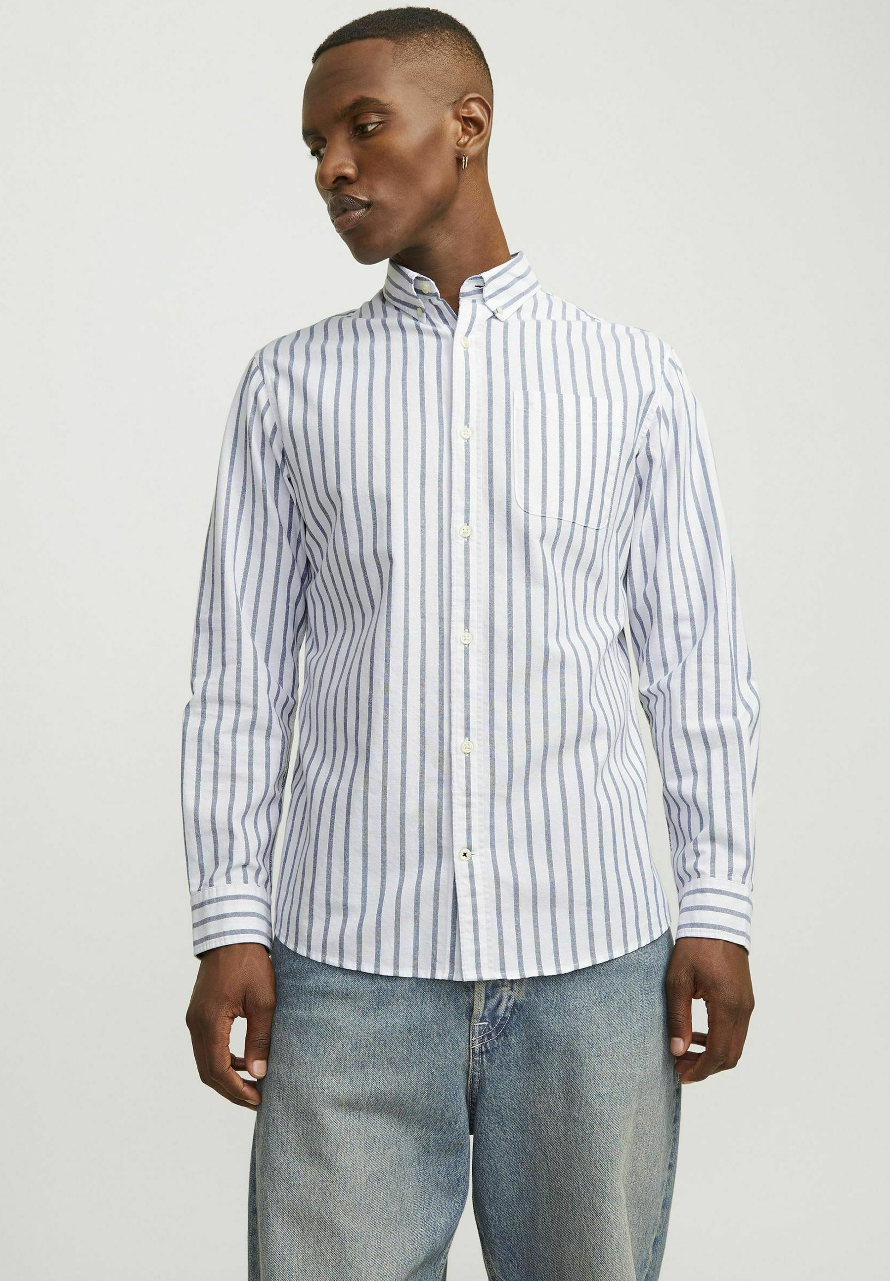 Jack & Jones JJEOXFORD - Camicia - blu Ensign