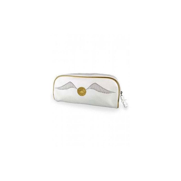 Neceser - Harry Potter - Snitch Dorada - Blanco - Dorado - Mujer