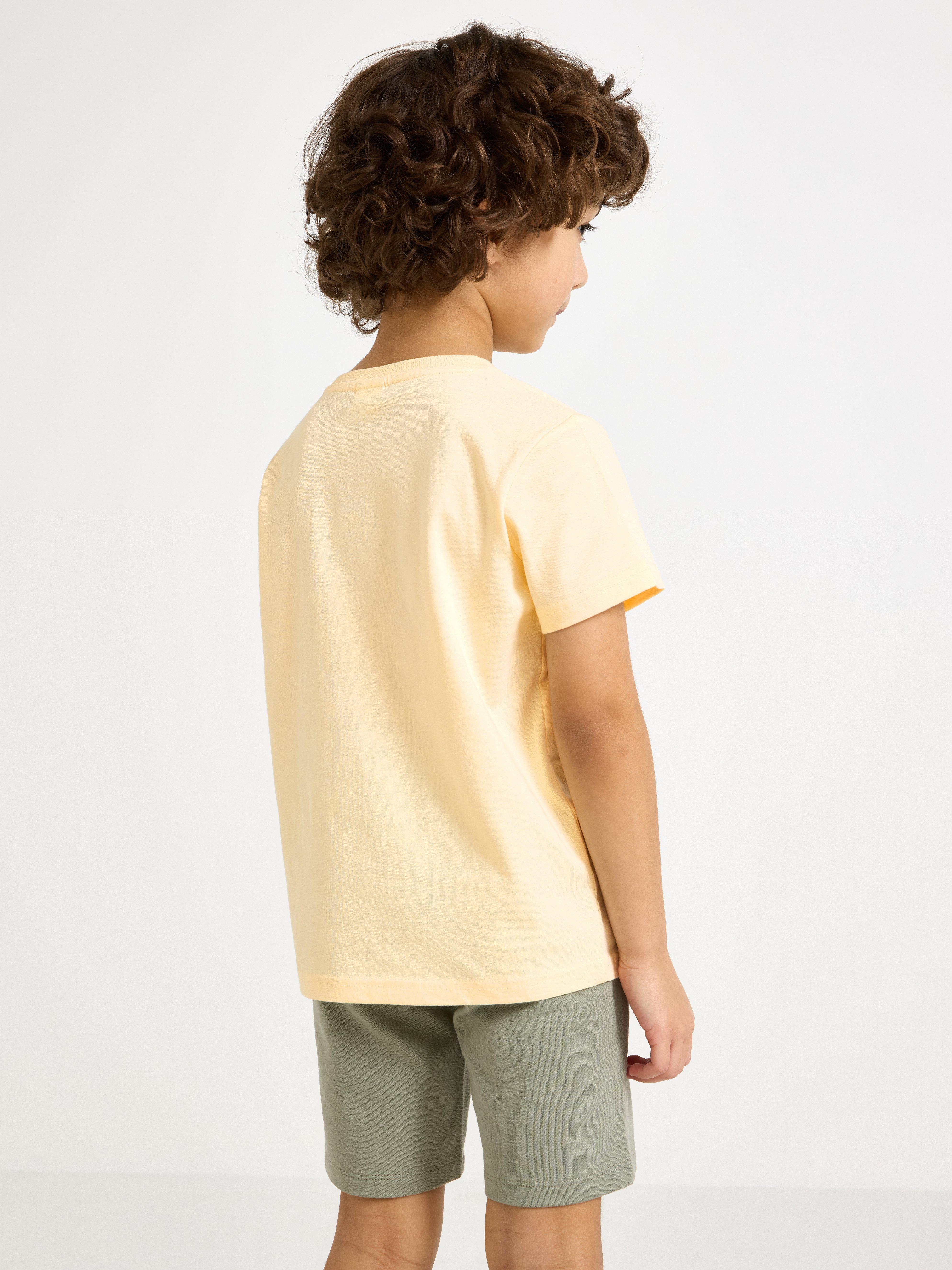 Tricou Galben Deschis