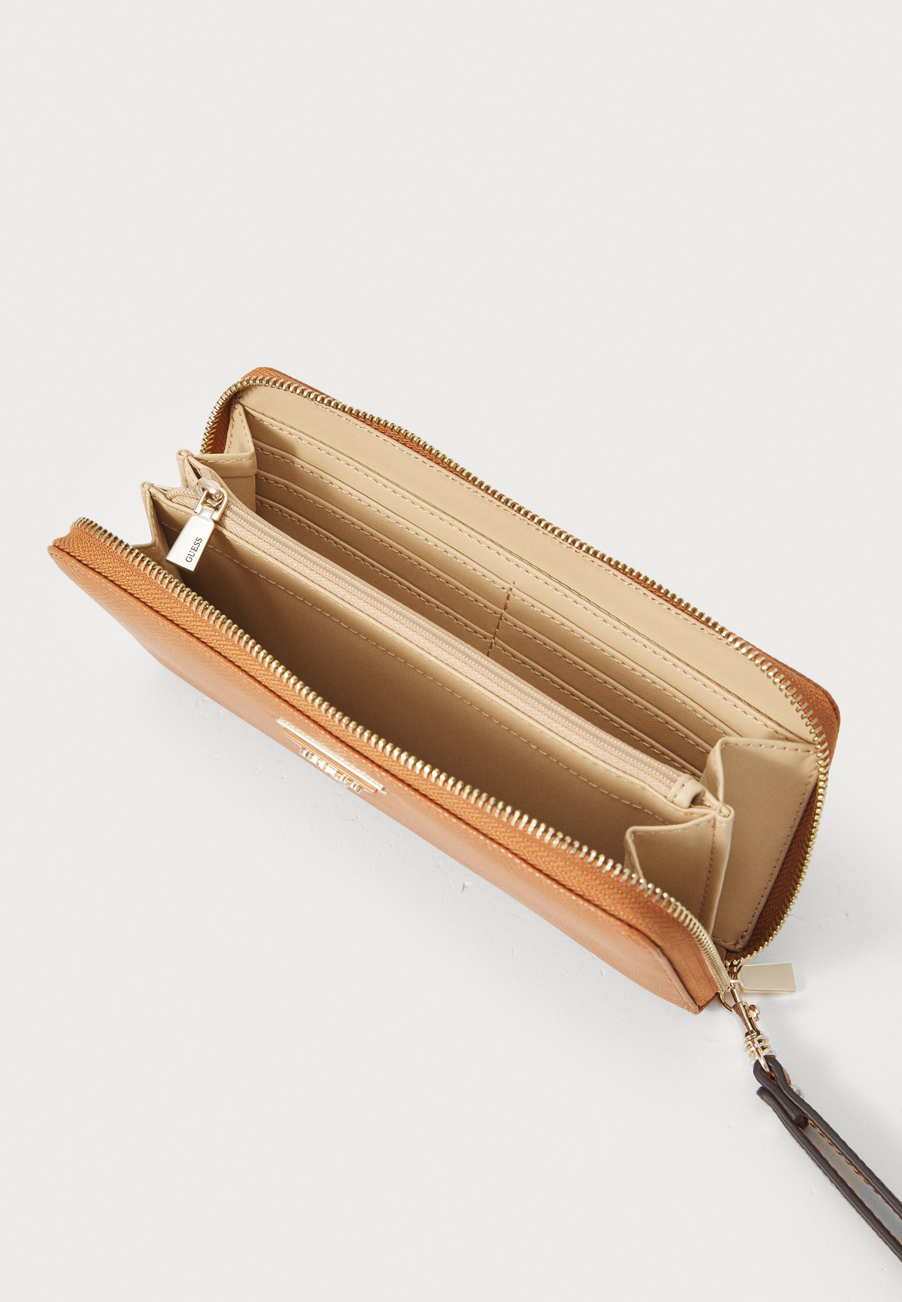 LAUREL LARGE ZIP AROUND - Peněženka - light cognac