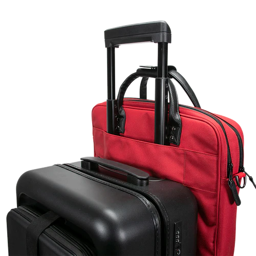 Cabaia Sac Ordinateur Shanghai Berlin rouge framboise