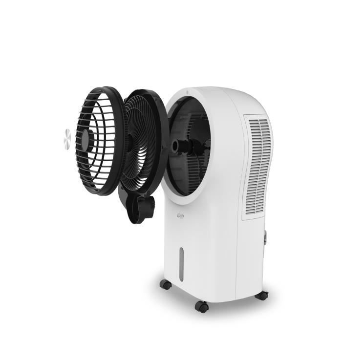 Rafraichisseur d’air - ARGO - POLIFÉMO ZEUS - Système VORTEX - 3 modes de fonctionnement - 6L réservoir amovible