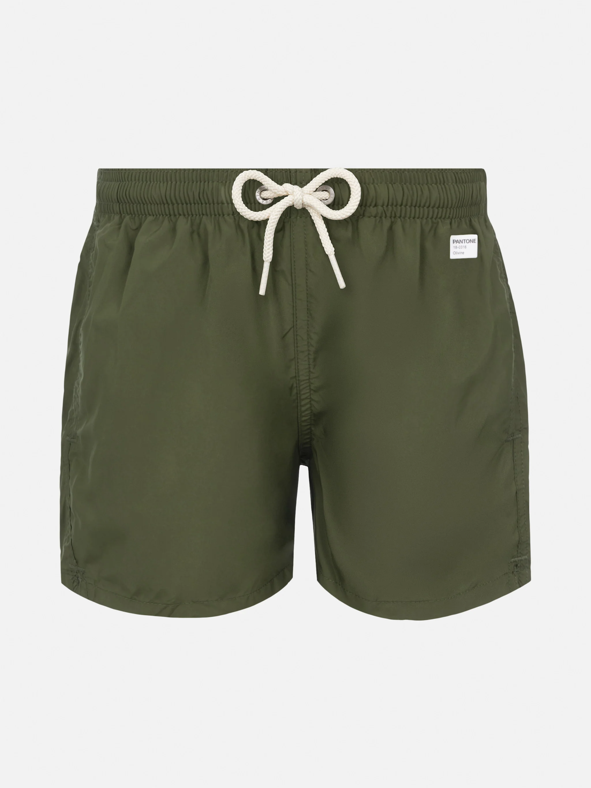 Costume mare Jean Lighting Pantone in tessuto leggero verde militare |