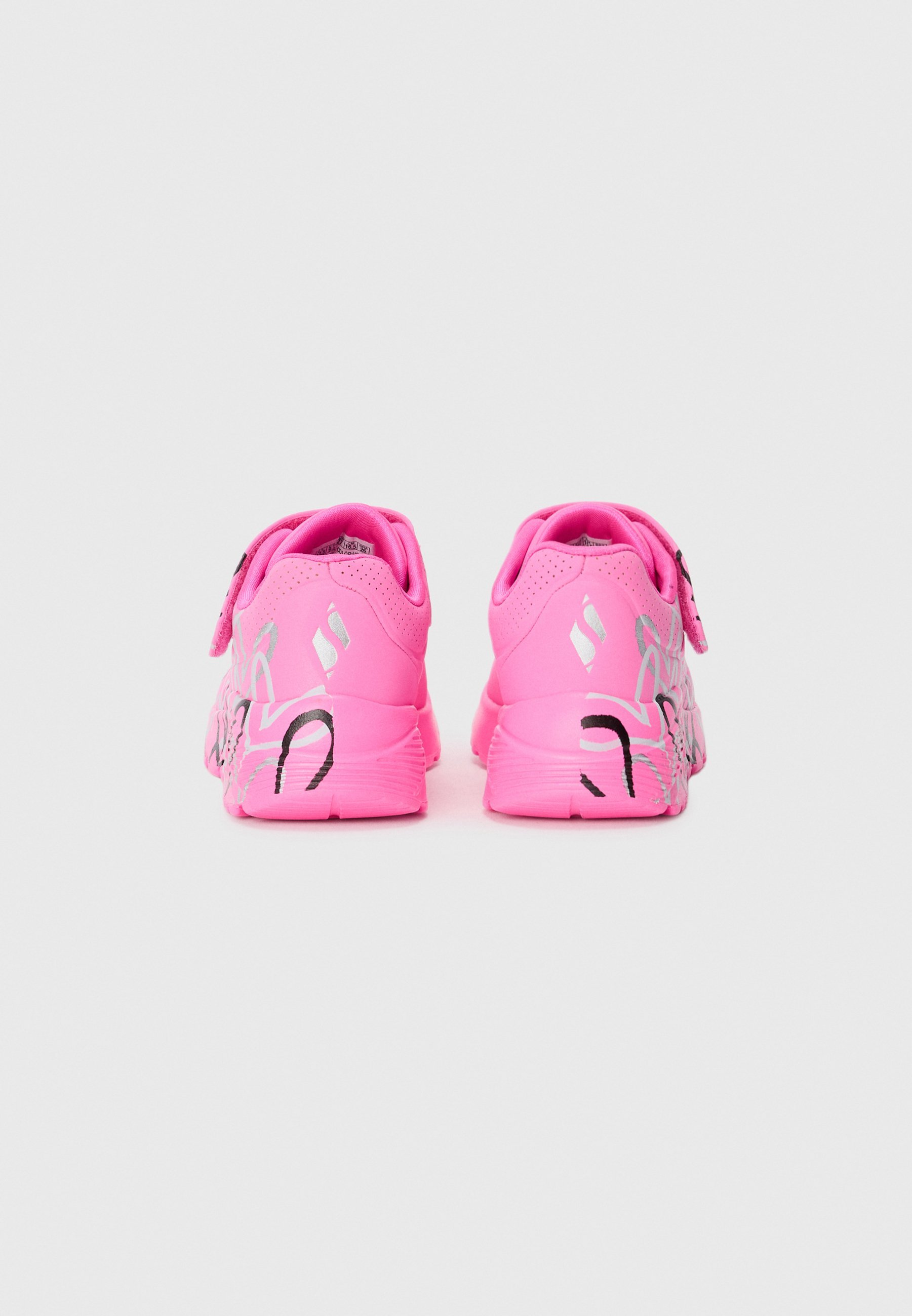 Skechers UNO LITE - Sneakers - felroze/meerkleurig