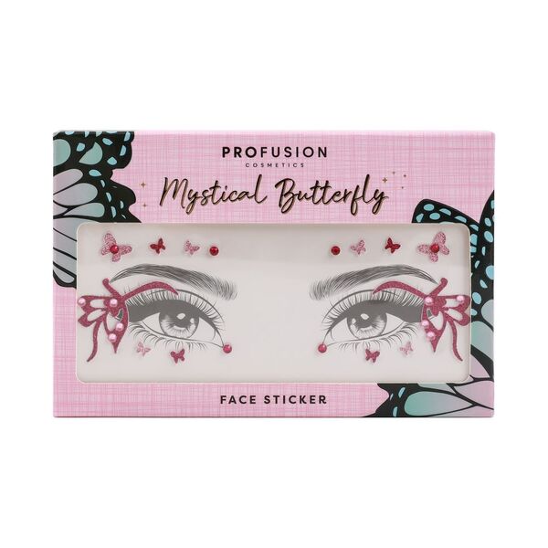 Profusion Cosmetics Mystische Schmetterlings-Gesichtsaufkleber
