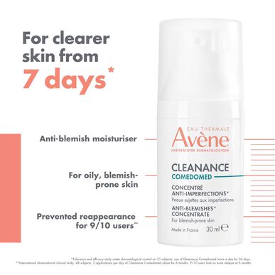 Avène Cleanance Comedomed -tiivistevoide akneen taipuvaiselle iholle 30 ml