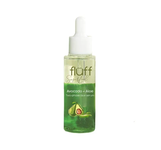 Fluff Super Food Face Booster serum do twarzy Avocado   Aloe 40 ml