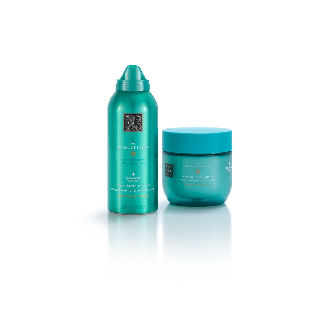 Losjon za telo Rituals Pena za telo z losjonom Ritual of Karma - 150 ml