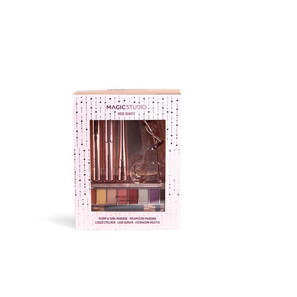 Set complet pentru ochi cu cuarț roz și ondulator de ochi | 1 unitate