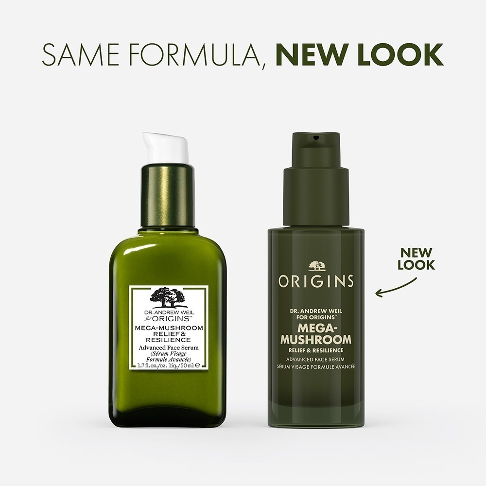 Origins hidratantni serum Dr. Andrew Weil za Origins™ Mega-Fungus serum za lice za povećanu otpornost i blistav izgled – 50 ml