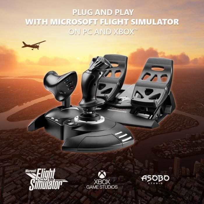 Kit completo per la simulazione di volo - THRUSTMASTER - T. Flight Full Kit X - Xbox One / Xbox Series X e S / Windows 10