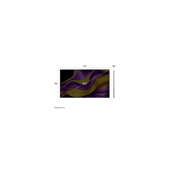 Televisor OLED Evo LG OLED77G5 195 cm 4K UHD 2025