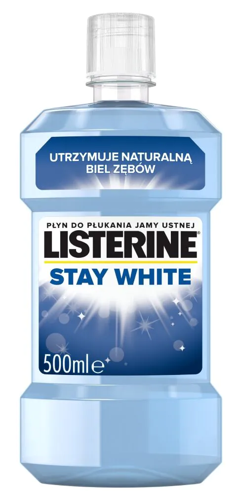 Listerine Płyn do płukania Jamy Ustnej Stay White