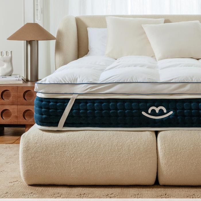 Cubrecolchón de espuma ultrasuave de 160x200 cm y 5 cm de grosor - Cloud - Morphea