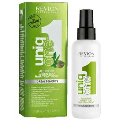 Revlon Uniq One All In One Treatment Green Tea Regenerating Spray for Dry and Damaged Hair 150 ml