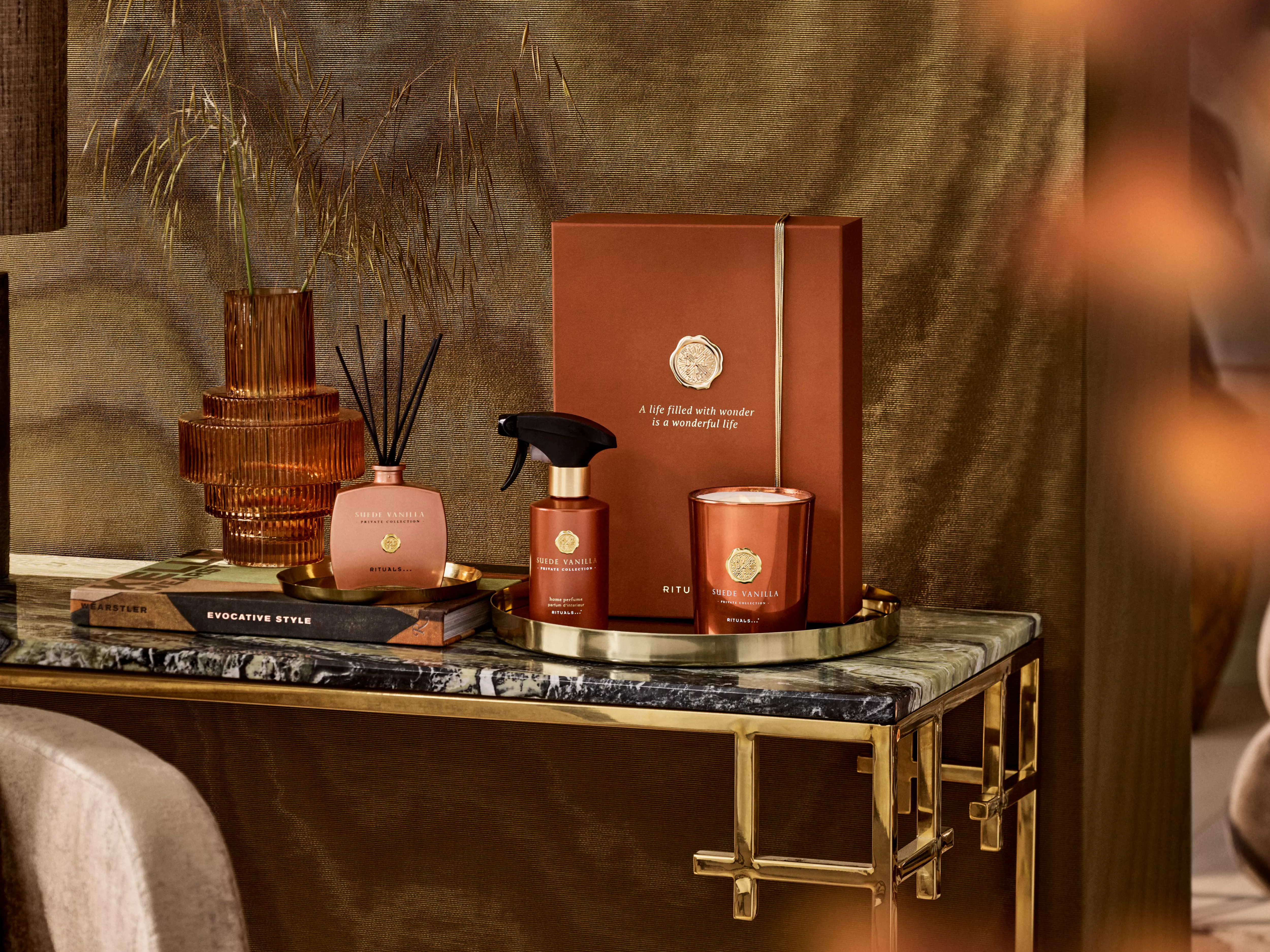 Coffret cadeau Suede Vanilla L