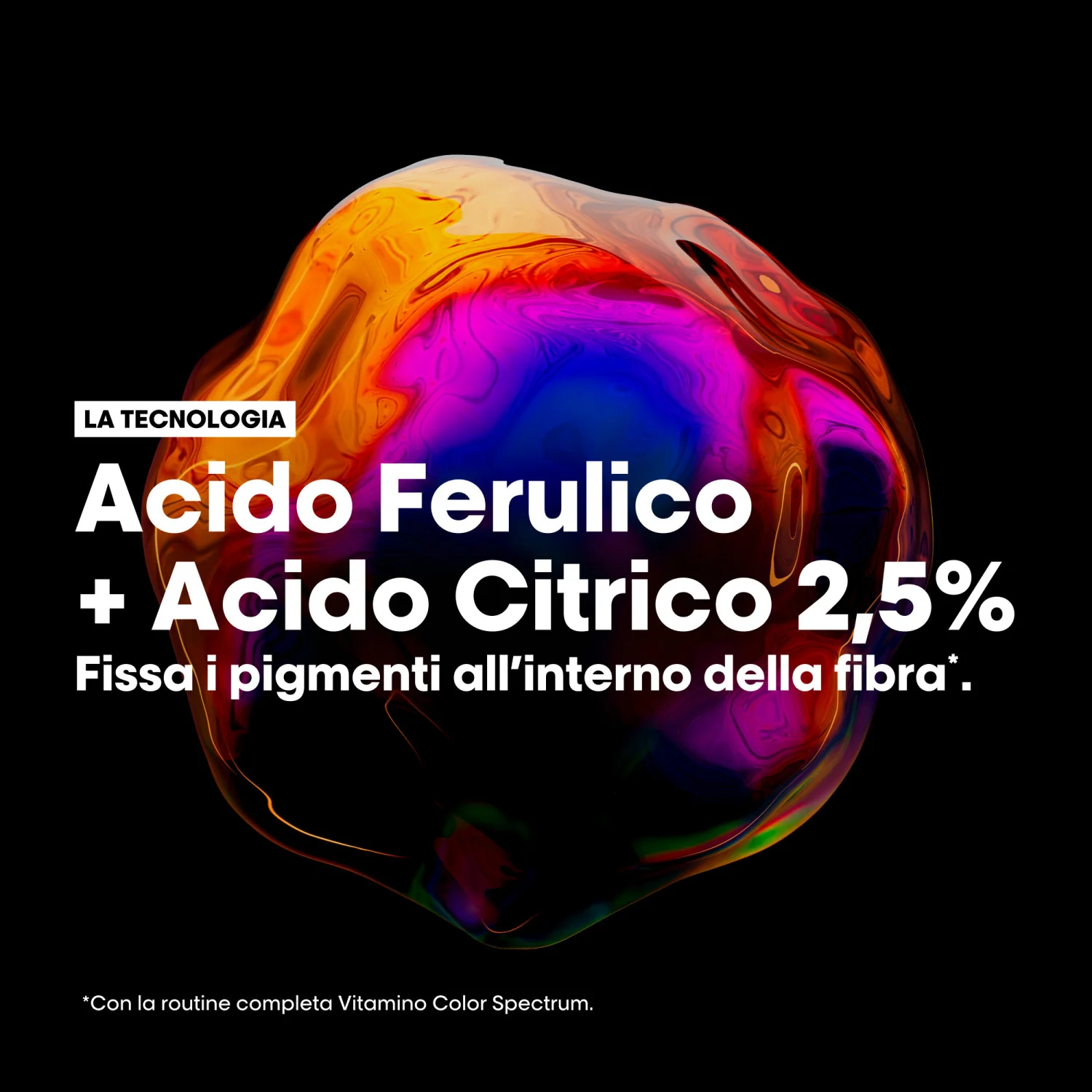 SERIE EXPERT New Vitamino Color Spectrum Conditioner - Balsamo Protezione Colore Capelli, Balsamo Nutriente Capelli