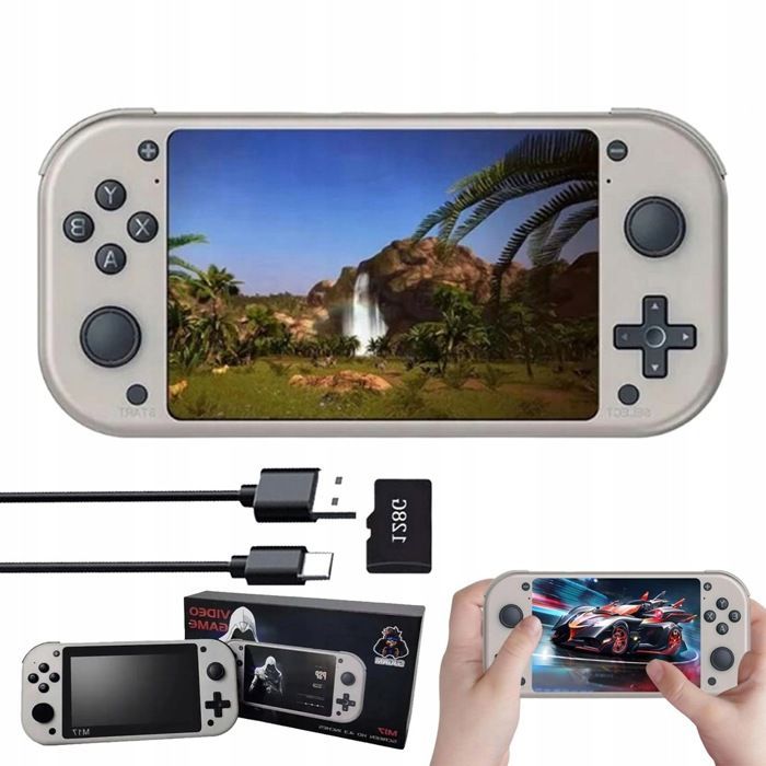 Console Portable PSP – 30 000 Jeux Rétro, Écran HD 4,3