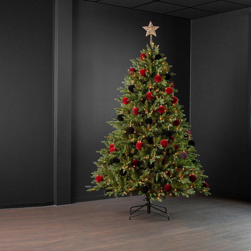 Geilo-joulukuusi 210 cm, 350 LED-valoa