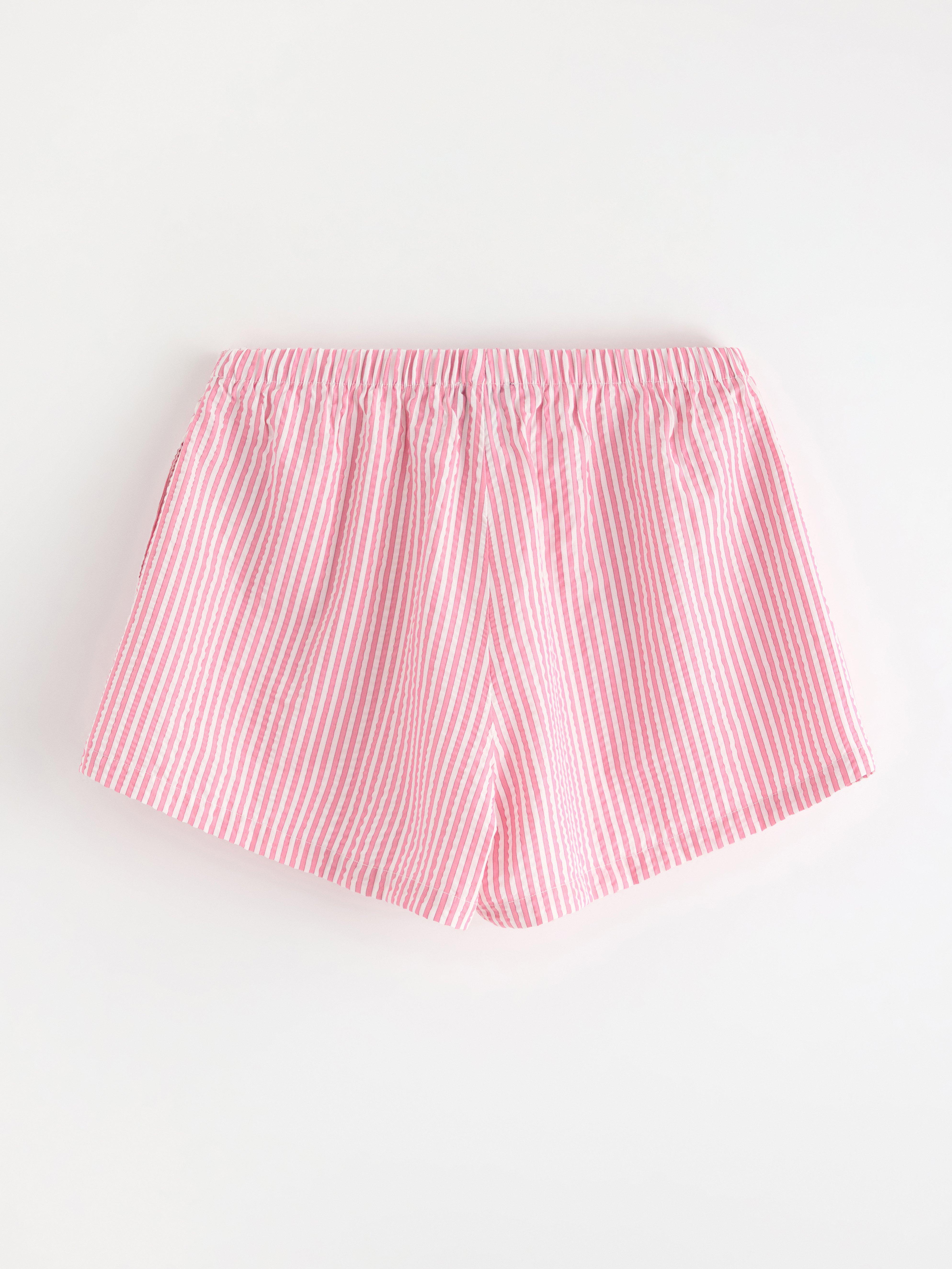 Pantaloni scurți în spate Dusty Pink