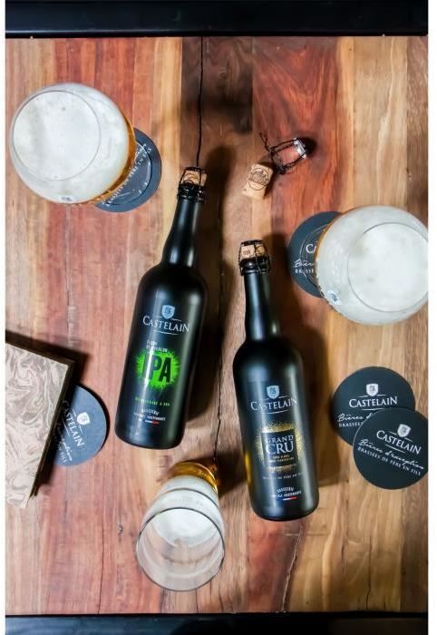 Bière IPA Fleur de Houblon - Castelain - 6.50% Vol. - 75cl x3