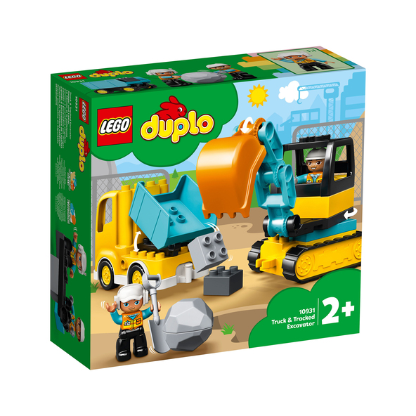 Excavatoare și camioane DUPLO® 10931