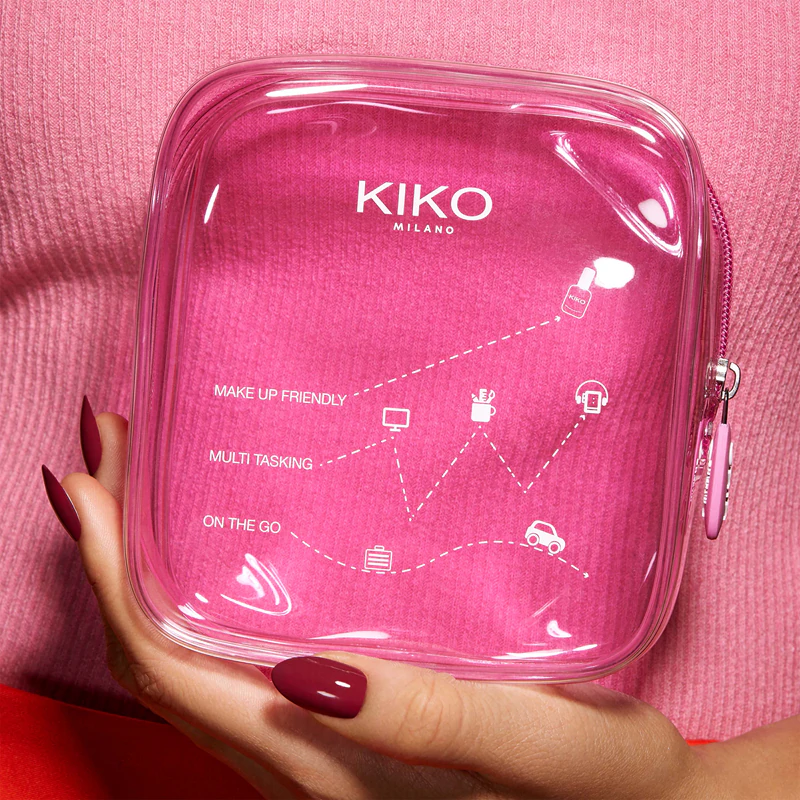 KIKO Milano Mini Pochette mini bolsa cosmética transparente