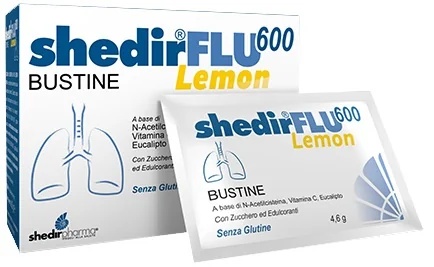 Shedirflu 600 20 zakjes Voedingssupplement voor de luchtwegen