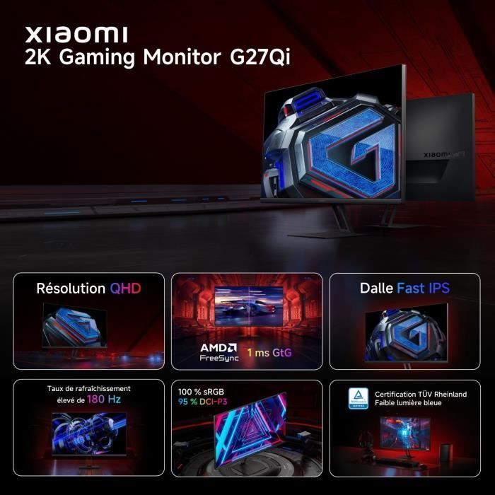 Monitor per PC da gaming - XIAOMI - 2K G27Qi - 27
