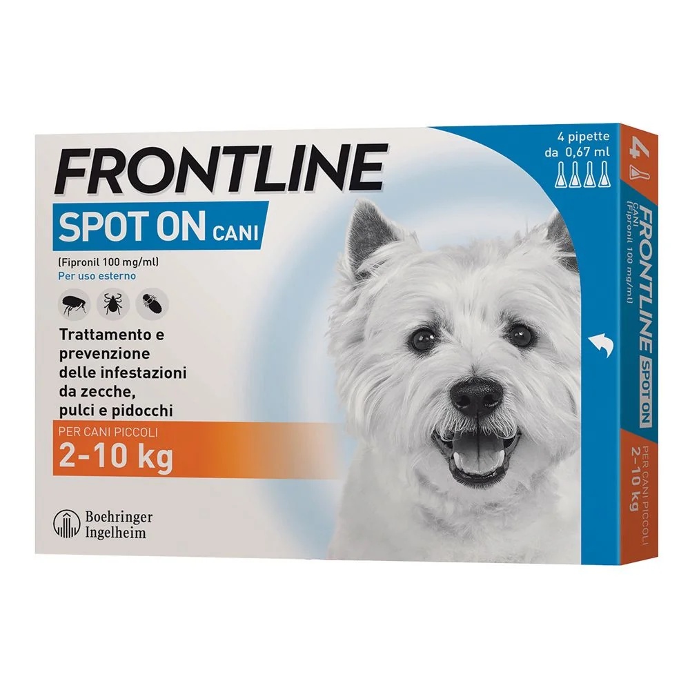 FRONTLINE Frontline Spot-On pour chiens 4 pipettes 210 kg
