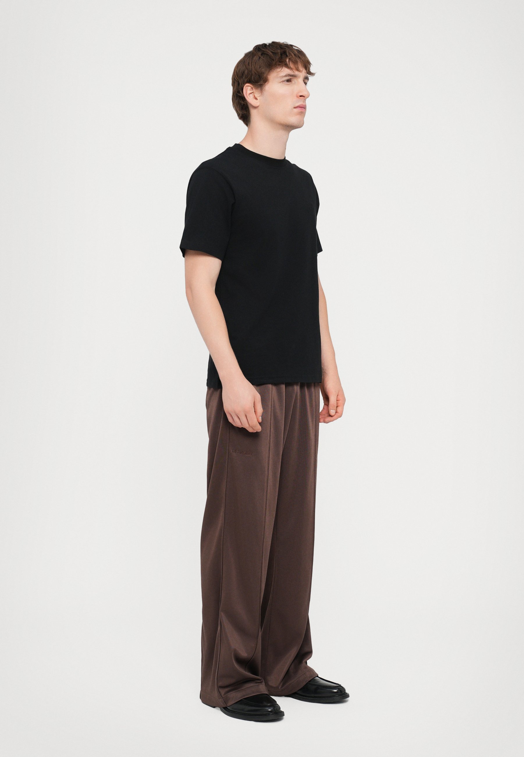 Han Kjøbenhavn MONOGRAM TEE - T-shirt basic - nera