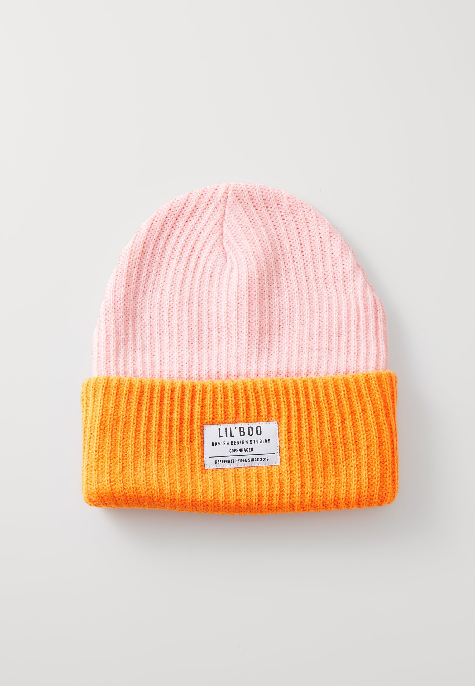 Lil'Boo BLOCK HYGGE MUTS UNISEX - Muts - roze/oranje