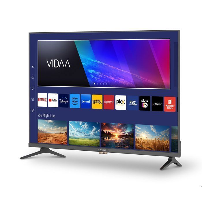 SCHNEIDER - 40A2 - 100 cm (40 inch) FHD LED TV - Vidaa Smart TV - 1920x1080p - Netflix, Prime Video, Disney+ - 3x HDMI - 2x USB - Hotelmodus