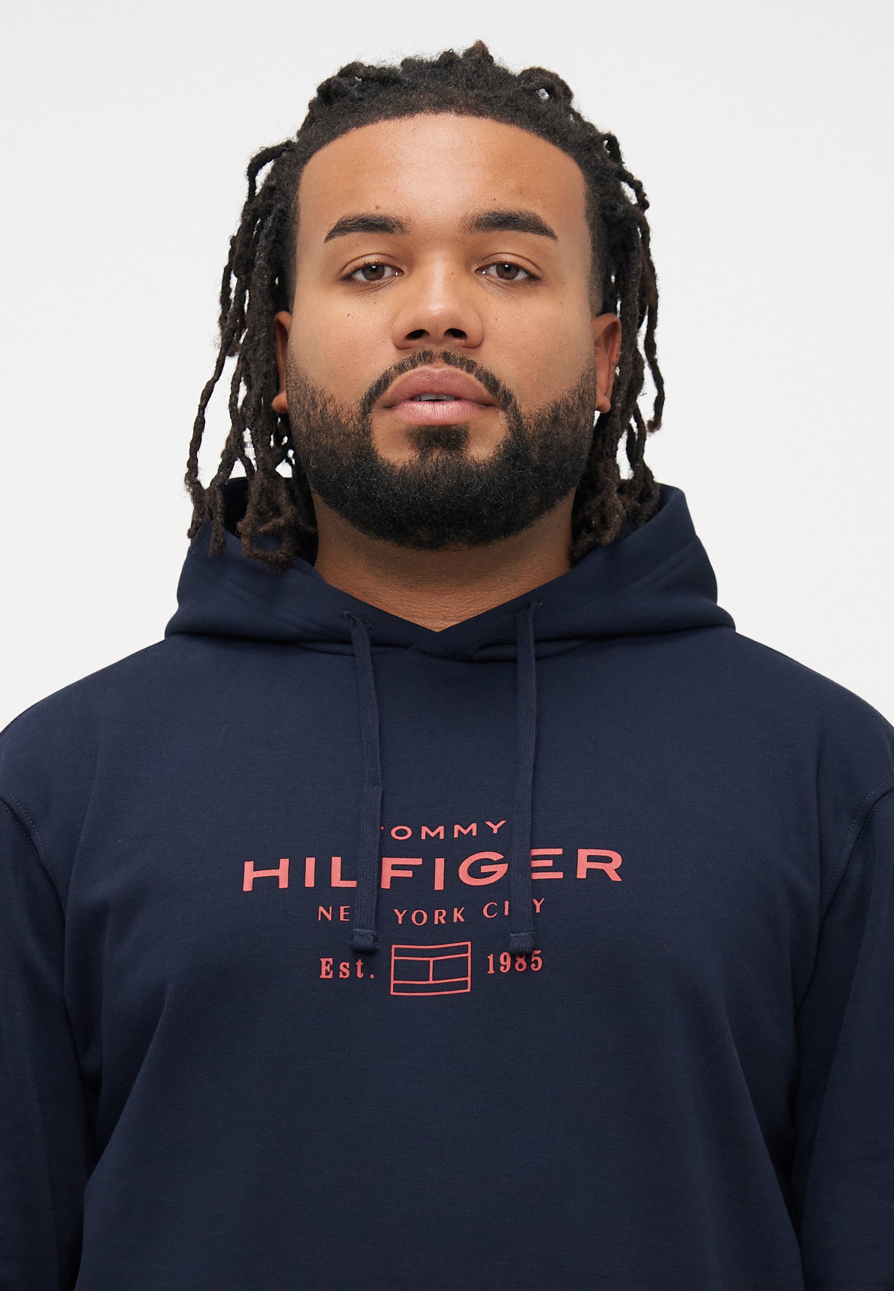 Tommy Hilfiger Grafik-Hoodie – Sweatshirt – Wüstenhimmel