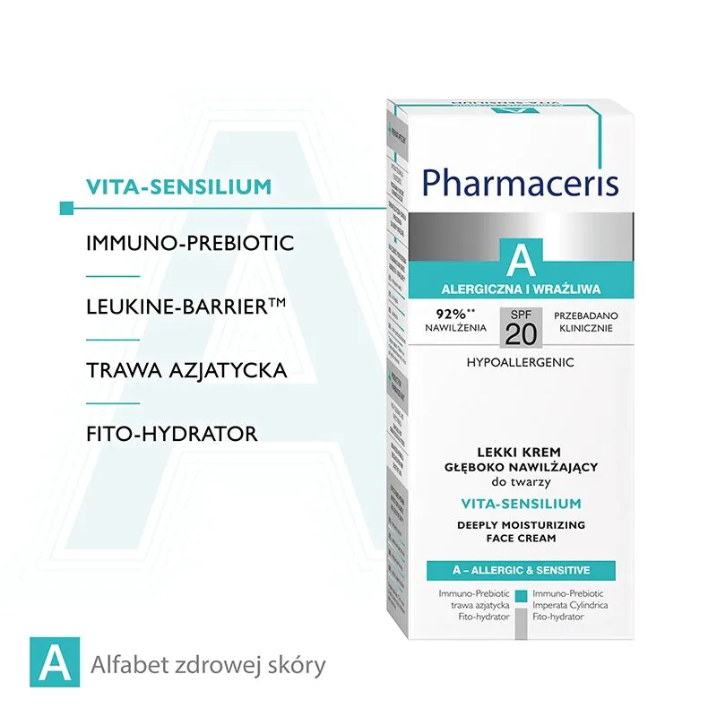 Pharmaceris A Vita-Sensilium Krem głęboko nawilżający