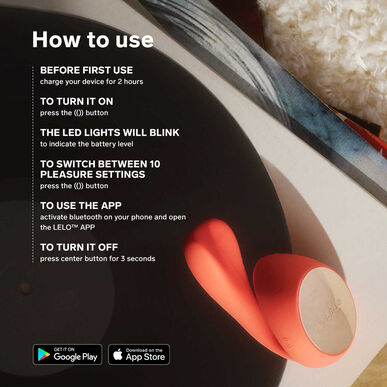 Vibrator Lelo Ida Wave črne barve 1 kos 1 kos