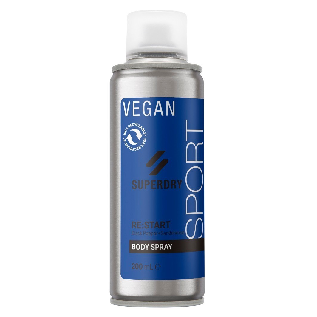 SuperDry športový telový sprej RE:start - 200 ml