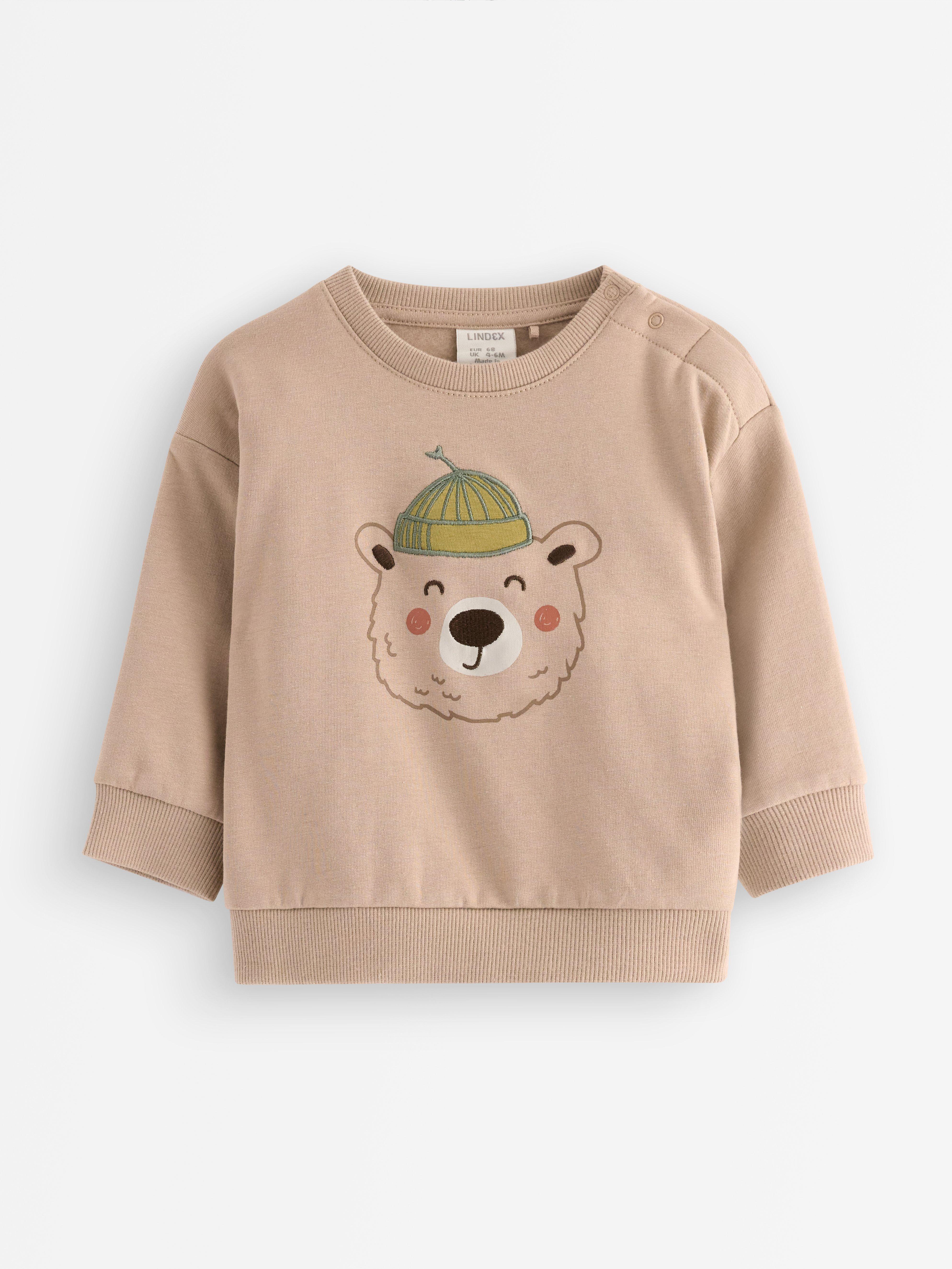 Sudadera beige