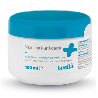 Wells čištěná vazelína v kelímku 100 g 100 g