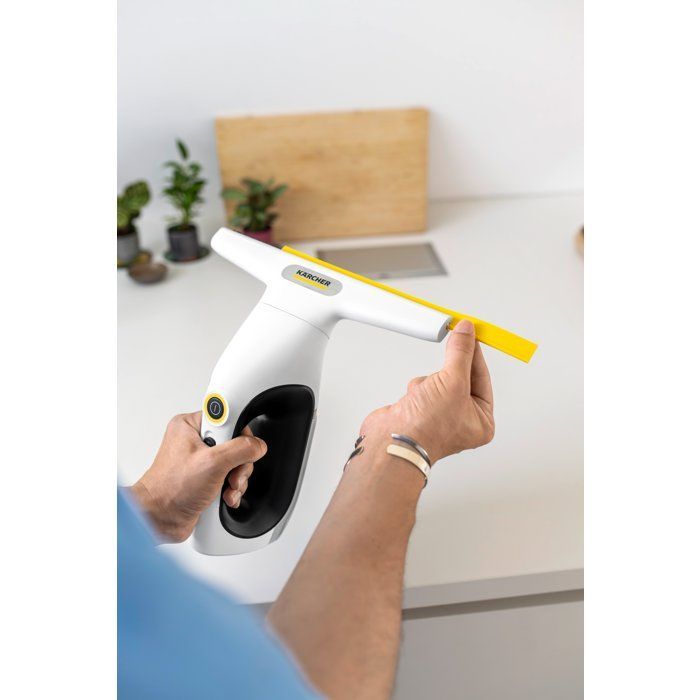 KARCHER WV 2 Universal Care - Nettoyeur de vitres - Raclette XL 280 mm - Autonomie 35 min - Nettoie jusqu'à 105m²