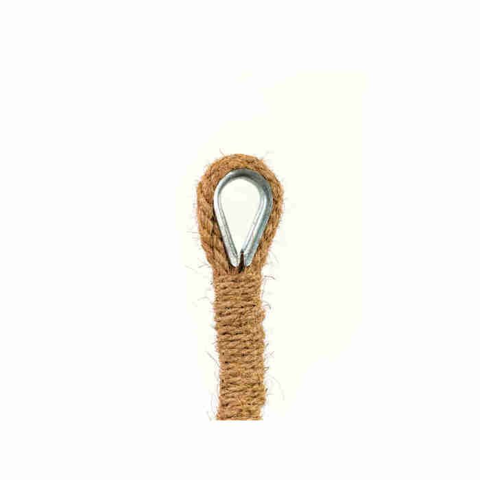 Estructura de sombra de fibra de coco natural, rectangular, 3 x 2 m - Jardinline