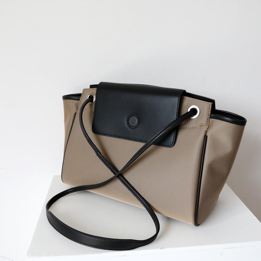 Sacs à main grande capacité pour femmes 2020 Oxford + cuir de vachette, sacs de luxe de haute qualité, cabas et sacs bandoulière décontractés, nouveautés
