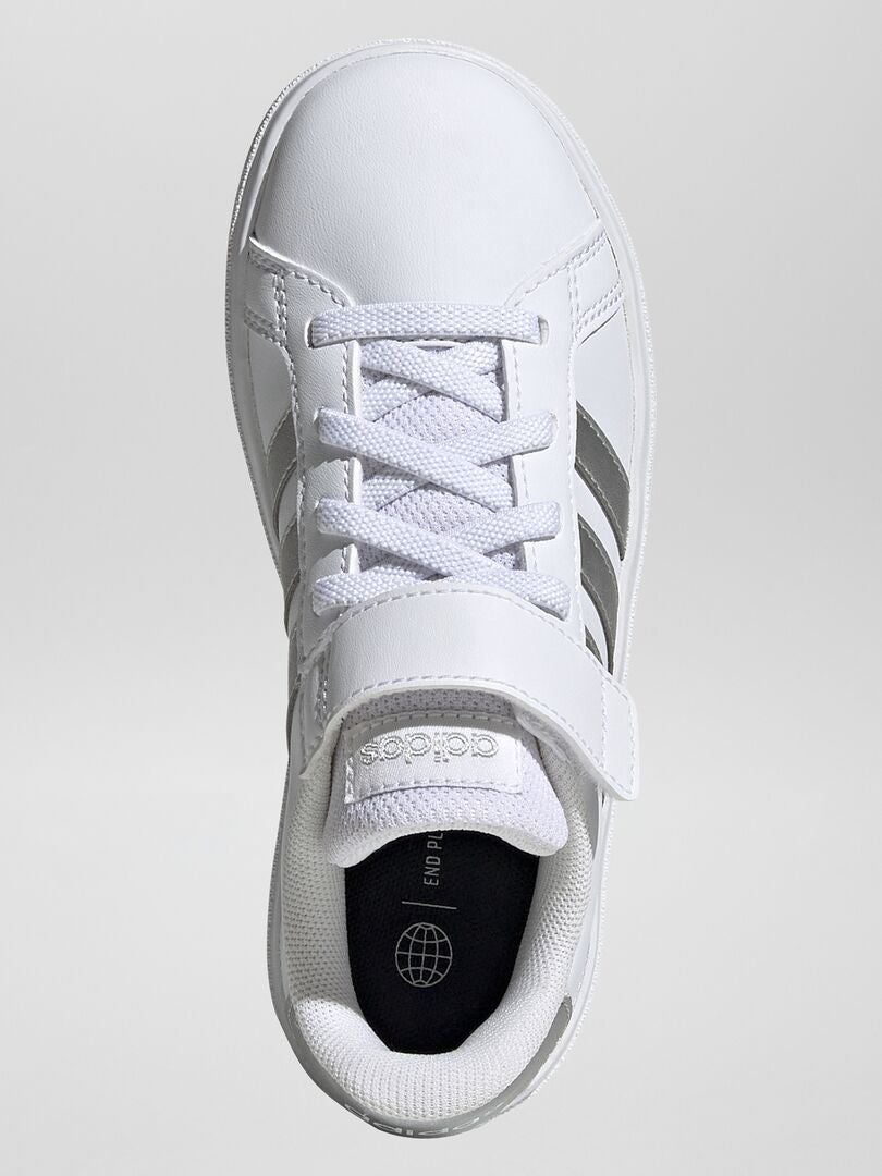 Tênis 'adidas' 'Grand Court' - BRANCO
