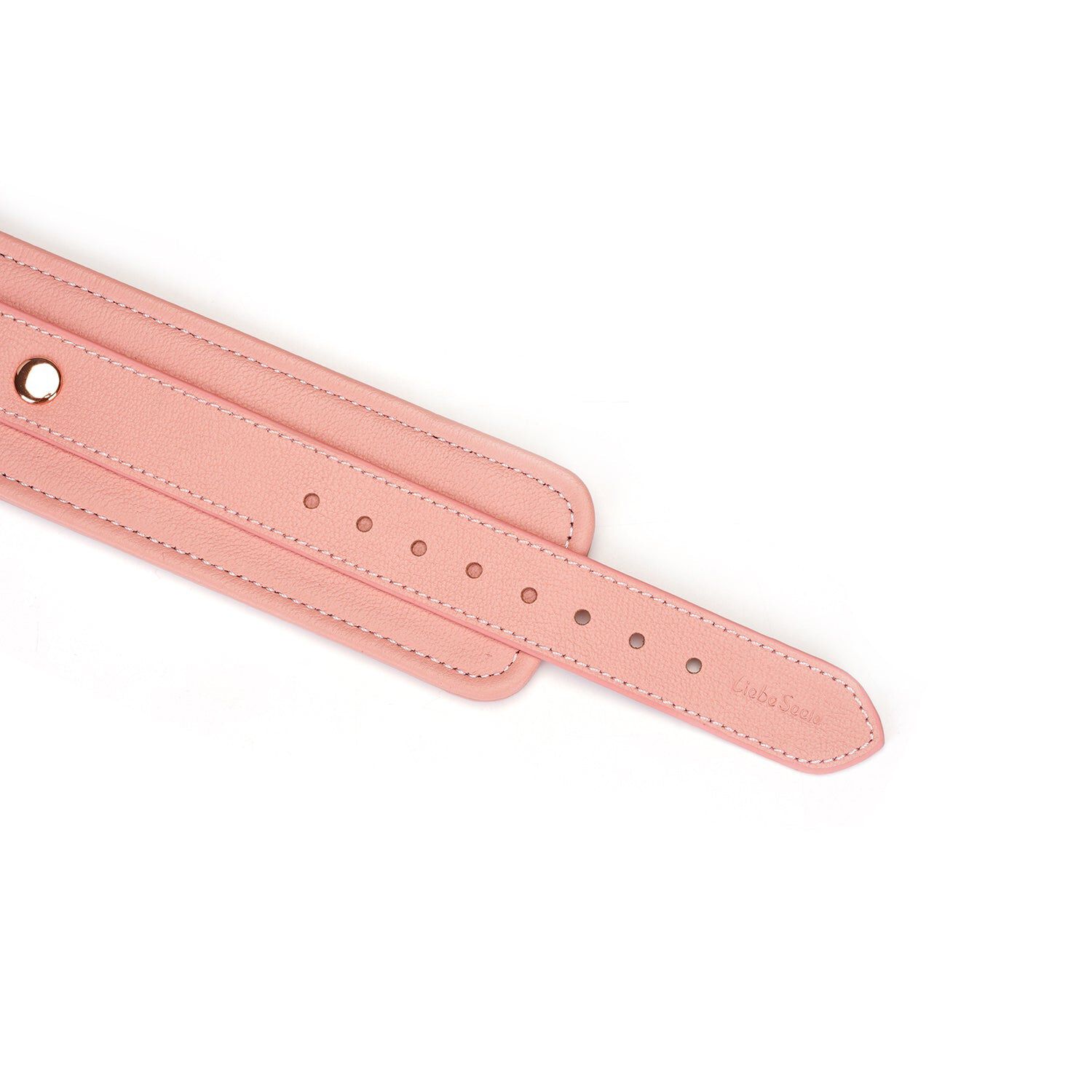 Liebe Seele Pink Dream: roza usnjene zapestne manšete