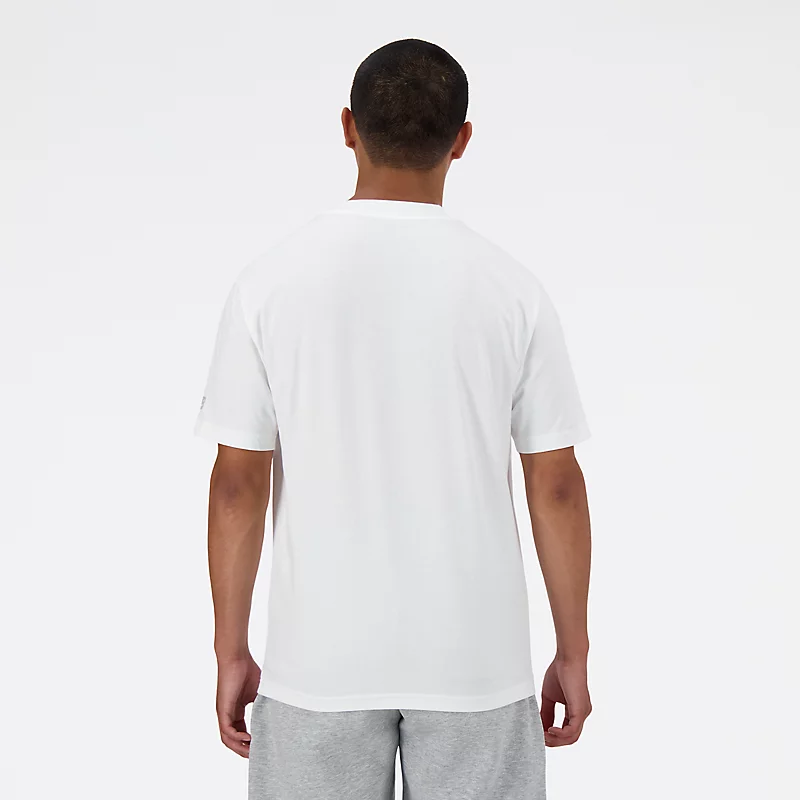 Koszulka Homme Iconic Collegiate Graphic - BIAŁA