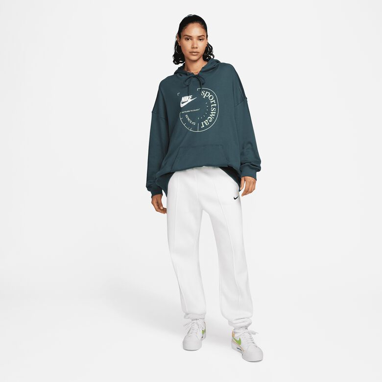 Sportswear oversized French Terry hoodie